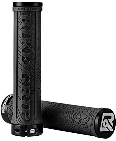 ROCKBROS Fahrrad Lenkergriffe, Ergonomische Fahrradgriffe aus Gummi, Aluminium Lock-on Design Ultra-Leicht