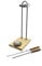 FERRETERIA LEPANTO JAMONERO Vertical Negro con Base DE Madera + Regalo Cuchillo Y CHAIRA
