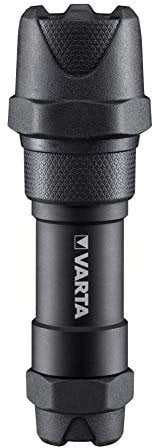 VARTA Taschenlampe LED 6 Watt inkl. 3x AAA Batterien, Indestructible F10 Pro Leuchte, Lampe, Arbeitsleuchte mit zwei Leuchtmodi, extrem robuste Taschenleuchte, klein, wasser- und staubgeschützt