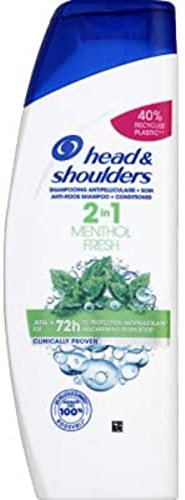Head & Shoulders Menthol Shampoo 2 in 1 – Die Flasche 270 ml