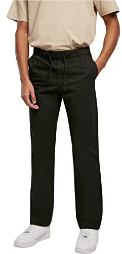 Urban Classics Herren Straight Slit Trouser Black, L