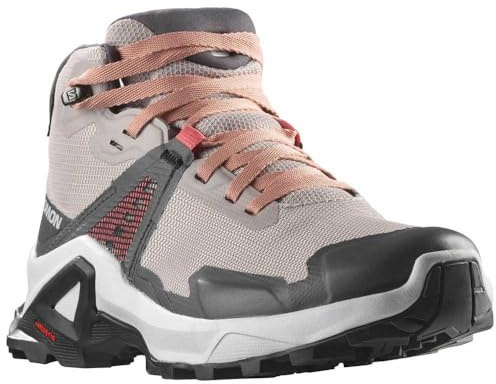 Salomon Unisex Kinder Schuhe X Raise Mid GTX J Ashes of Roses/P Sneaker
