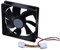 Yheonver 120 mm x 25 mm DC 24 V Ventilateur de refroidissement de boîtier d'ordinateur roulement à manchon de 4