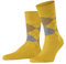 Burlington Herren Socken Manchester M So Baumwolle gemustert 1 Paar, Gelb Bee 1393, 40-46