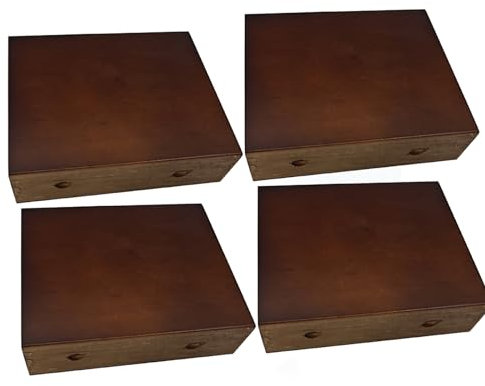 Sofafüße aus Holz, L-förmig, Couchbeine, Kommode, Tischbeine (B in einer Linie 12 cm), 4 Stück