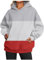 Generisch Oversize Kapuzenpullover Damen Farbblock Streetwear Pullover Lässig Sweatshirt mit Kapuze Pulli Kapuzesweatshirt Vintage Hoodie Mode Y2K Winter Langarm Aufdruck Locker mit Taschen