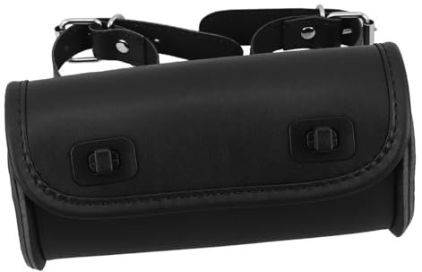 GLEAVI Borsa Da Sella Laterale Per Veicoli a Due Ruote Organizer Per Attrezzi Marsupio Da Sella Anteriore e Posteriore Per Pendolari in Bicicletta Robusta e Pratica