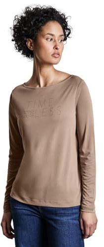 Street One Silk-Look Shirt mit Wording