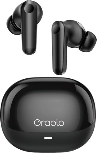 BUGANI Cuffie Bluetooth In-Ear, Auricolari Bluetooth 5.4 con ENC Mic, Mini Auricolare Wireless, Batteria da 32 Ore, con Carica di Tipo C