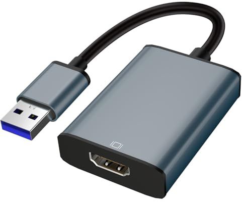 Vrllinking USB to HDMI Adapter, 3.0/2.0 Multi-Monitor Cable