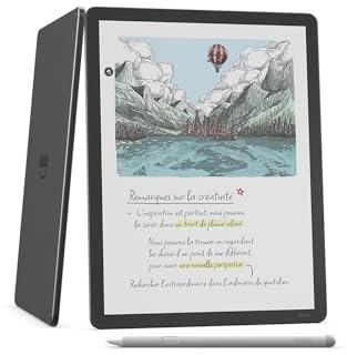 Amazon Kindle Scribe Colorsoft 32 GB (newest gen) — 11 paper-like colour display with front light — Thin, light, powerful — Write in the built-in notebook, documents and books - Graphite