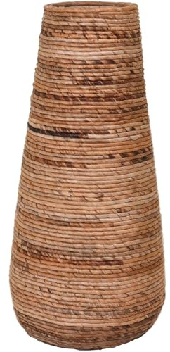 VIVANNO Pflanzkübel ROTA Natur 46x90 cm Wasserhyazinthe Innenbereich Dekoration robust