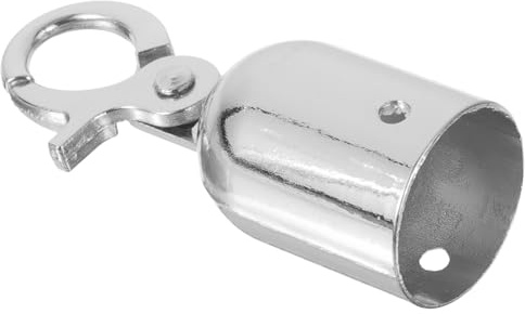 Seilende Karabiner Kordelverschluss aus Edelstahl mit Schrauben