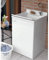 Geromin Arredamenti 7006FORTEB Lavatoio e Base, Bianco