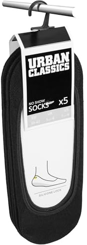Urban Classics Unisex Invisible Socks 5-Pack