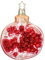 Inge-glas Granatapfel, Weihnachtsbaumschmuck, Glas, 9 cm, Weihnachten