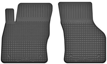 2 Stück Gummifußmatten Vorne kompatibel mit T-ROC Bj. ab 2017 ideal angepasst