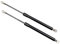 JINGLINGKJ Puntoni per bagagliaio per Suzu-ki Burgman 400 2003-2006, ammortizzatori a gas per portellone posteriore, 485 mm, PM1069, 1147RU, 4520015G00, 4527015G00, 2 anni di garanzia (nero)