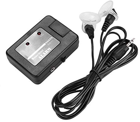 Fish Tank Water Level Alarm High Low Water Level Alarm Water Alarm Detector Sensitive Water Alarm with Probe Splitter Cable