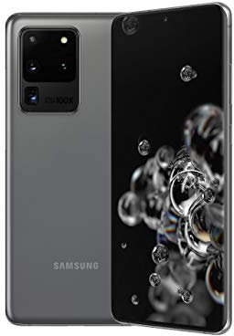 Samsung Galaxy S20 Ultra 5G - SM-G988B/DS 128 GB, 12 GB RAM, Internationale Version (Cosmic Grey)