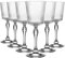 Bormioli Rocco Lot de 24 verres à cocktail style vintage Art déco 250 ml