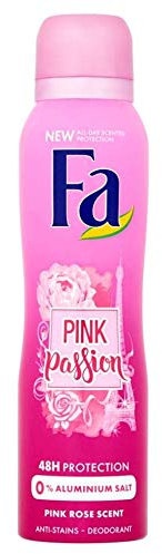 FA Pink Passion Lot de 3 déodorants en spray pour femme 150 ml