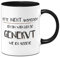 Tassenbrennerei Tasse mit Spruch Bitte nicht Ansprechen! Ich bin wirklich so genervt wie ich aussehe - Kaffeetasse lustig - Spülmaschinenfest (Schwarz)