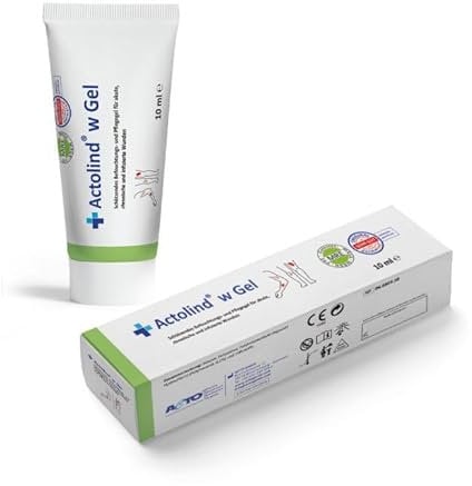 Actolind w Gel antiseptisches Wundgel – schmerzfreie Pflege bei Wunden und Verbrennungen | Medizinprodukt CE III, 10 ml