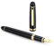 Business Golden Clip Fountain Pen Screw Cap Fine Nib 141mm Writing Gift