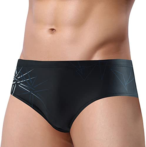 AIEOE Slip de Bain Homme Maillots de Bain pour Piscine Plage Séchage Rapide Swim Brief Couleur 02 Taille 5XL