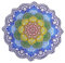 Popular Handicrafts Runder Wandteppich, indisches Mandala, Strandtuch, Wandbehang, Hippie, Boho, , Baumwolle, Tischdecke, rund, Yoga-Blatt, 172,7 cm
