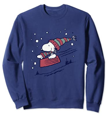 Peanuts - Snoopy Schlitten Sweatshirt