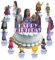 WishTortendeko,25pcs WishCake Topper,Wish Party Kuchen Dekoration,Wish Cartoons Kuchen Topper,für Geburtstagsfeier Cupcake-Dekoration für Kinder