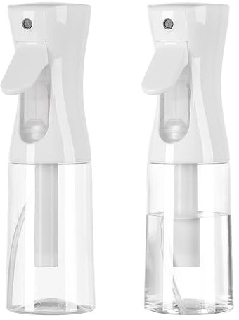 YULING-X Spray Bottles For Hair, continuous spray bottle (200ml/6.8oz 2Pack) used for hair design, plants, cleaning, hair care and skin care, etc. – empty, reusable