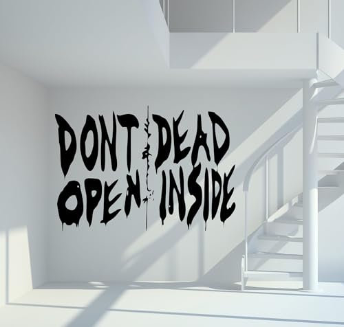 mein-motiv.com Wandtattoo TWD - Dont Open Dead Inside Größe S - ca. 30cm x 21cm
