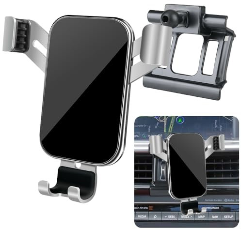 LUNQIN Kfz-Handyhalterung für Kia K5 2016 2017 2018 2019 2020 S LX EX SX SXL Auto-Innenzubehör Beste Handy-Halterung Handy-Halterung Lade-Navigations-Halterung Lüftungsschlitz-Ständer Zubehör