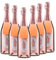 EINS-ZWEI-ZERO Rosé Sparkling (6 x 0,75l) Alkoholfreier Sekt von Weingut Leitz inkl. Gratis Sektverschluss
