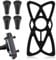 Motorcycle Phone Mount Tether, Silicone Security Bands Compatible with X-Grip RAM Bicycle Anti-Slip Bike Phone Holder Rubber Strap Mount Rubber Caps for Bicycle Motorcycle Handlebar