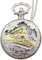 Herren Armband Uhren Vintage Dampfzug Antike Kette Quarz Lokomotive Anhänger Taschenuhr Taschenuhr Zug Design Damen Digitaluhr Wasserdicht Vintage (White #3, One Size)