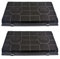 SOS Accessoire 2 Kohlefilter Typ 190 FAT190 Original Dunstabzugshaube 481281718523, 484000008578 Whirlpool