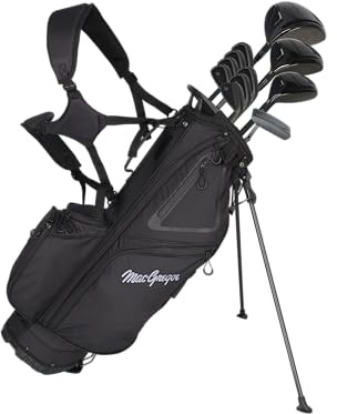 MacGregor MacBLK Golf Clubs Package Set, Mens Right Hand