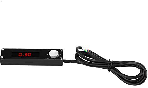 Temporizador LED Universal para Coche de 12V con Dispositivo, Retardador de Tiempo de Pantalla Digital para 2 (Luz roja)