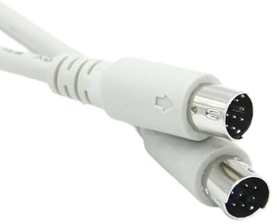 Beimus Câble d'extension 8 broches DIN 8 broches mâle vers mâle pour systèmes stéréo, équipement de musique