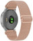 18mm Watch Straps Compatible with Garmin Venu 2S/Venu 3S/Vivoactive 4S/Vivomove 3S/Forerunner 255s/255s Music/265s, Quick Release Replacement Sport Loop Watch Strap for Men and Women (Rose)