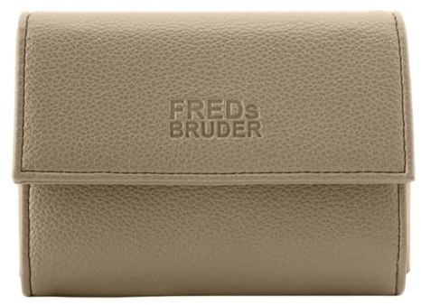 FREDsBRUDER Geldbörse Bestie Wallet with Lock Taupe