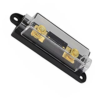 KOLACEN ANL Fusible plaqué or 100 A + porte-fusible ANL noir 1 paquet