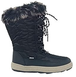 AXA SHOES Doposci Snow Donna Stivali da Neve - Colore Nero - Numero 38