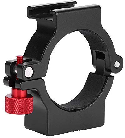 VBESTLIFE Hot Shoe Adapter Ring Mount, Mounting Ring with Extended Fill Light Microphone Extended Stand Monitor for Zhiyun Smooth 4 Gimbal Rode Microphone