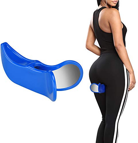 Podazz Super Kegel Trainingsgerät für Becken, Bodenmuskulatur, Hüftmuskel- und Innenoberschenkeltrainer, Korrektur, schöner Gesäß für Frauen (Blau)