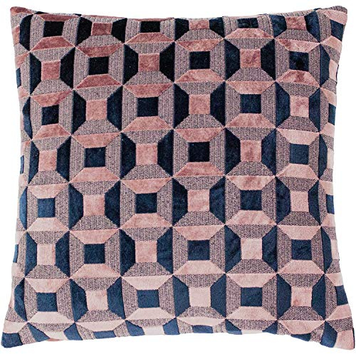 Paoletti Empire Kissenhülle Blush/Navy 45x45 cm